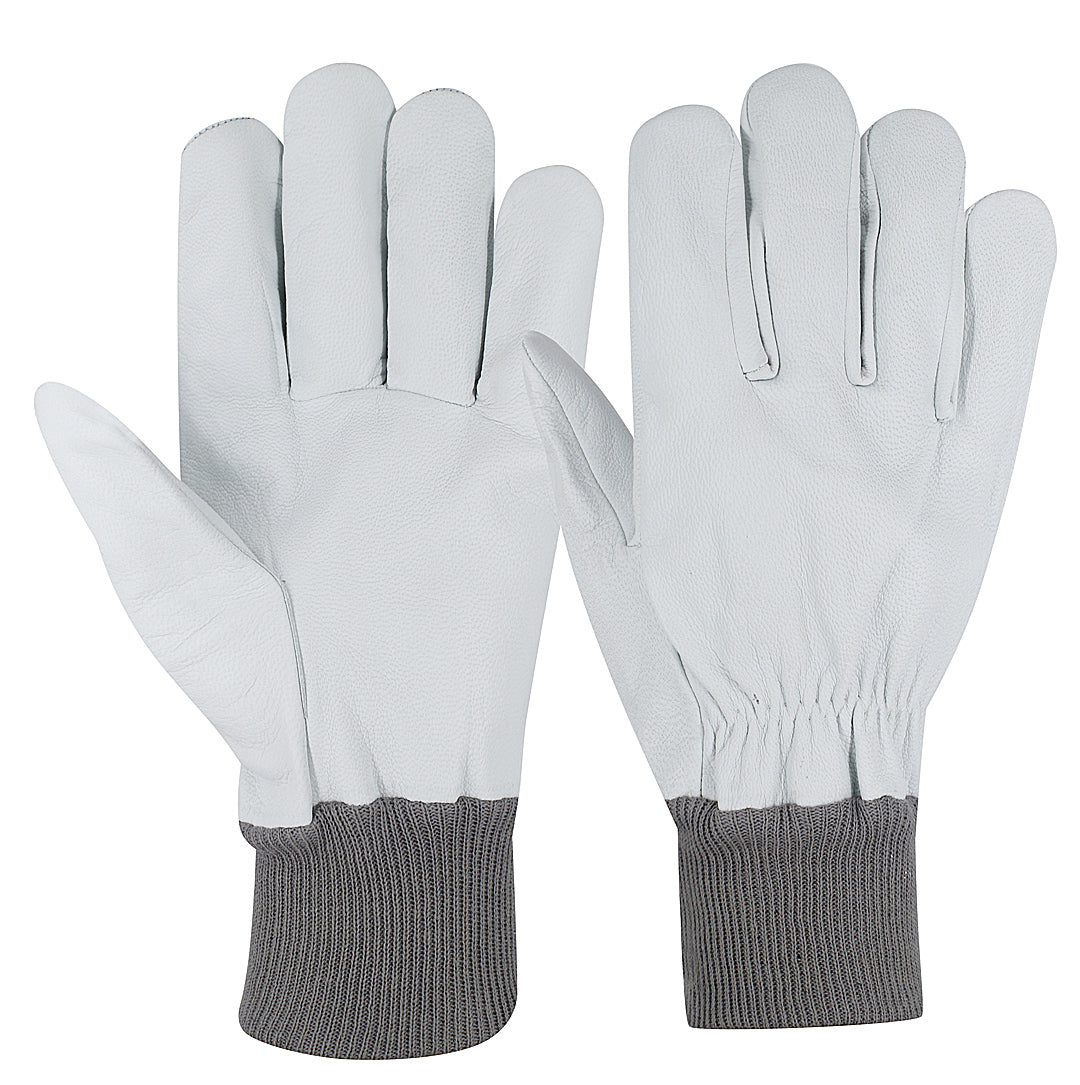 CE Approved Goatskin Leather Driving Gloves