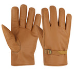 Brown Leather Driver Gloves