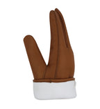 Brown Leather Driver Gloves