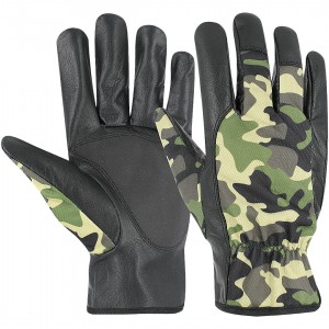 Camo Work Gloves