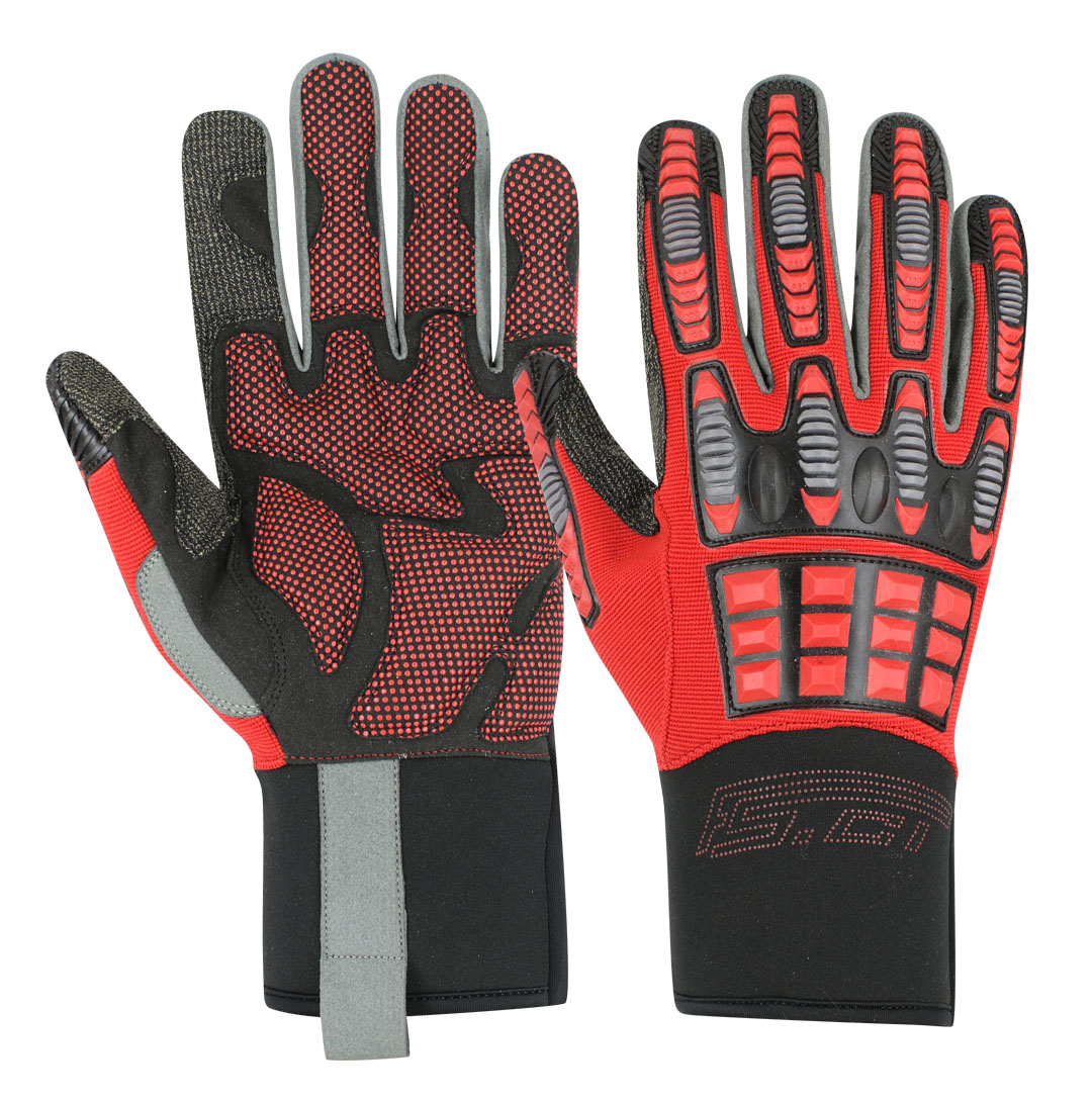 TPR-ST mechanical Shock Resistant Gloves Anti-smash impact